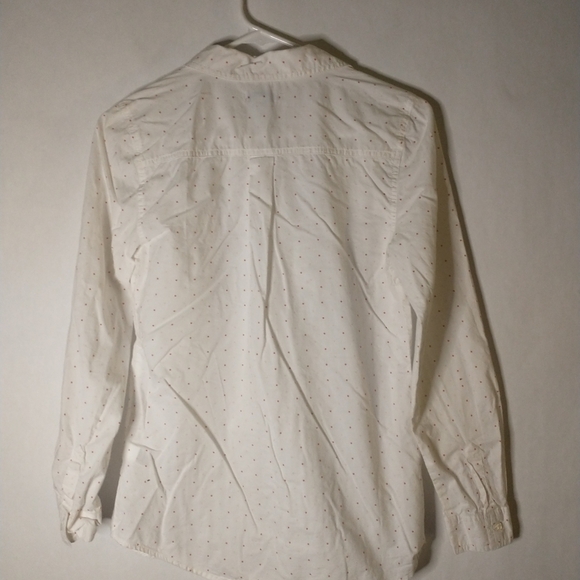 Old Navy women's polka dot button up size XS - Picture 6 of 7